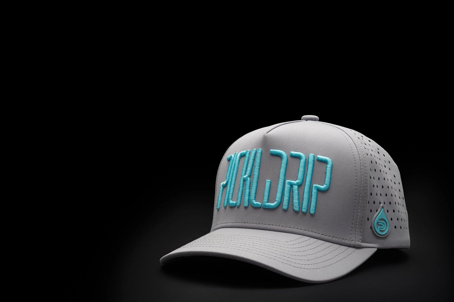 OG Drip Neon Blue SnapBack Hat, Wide angle