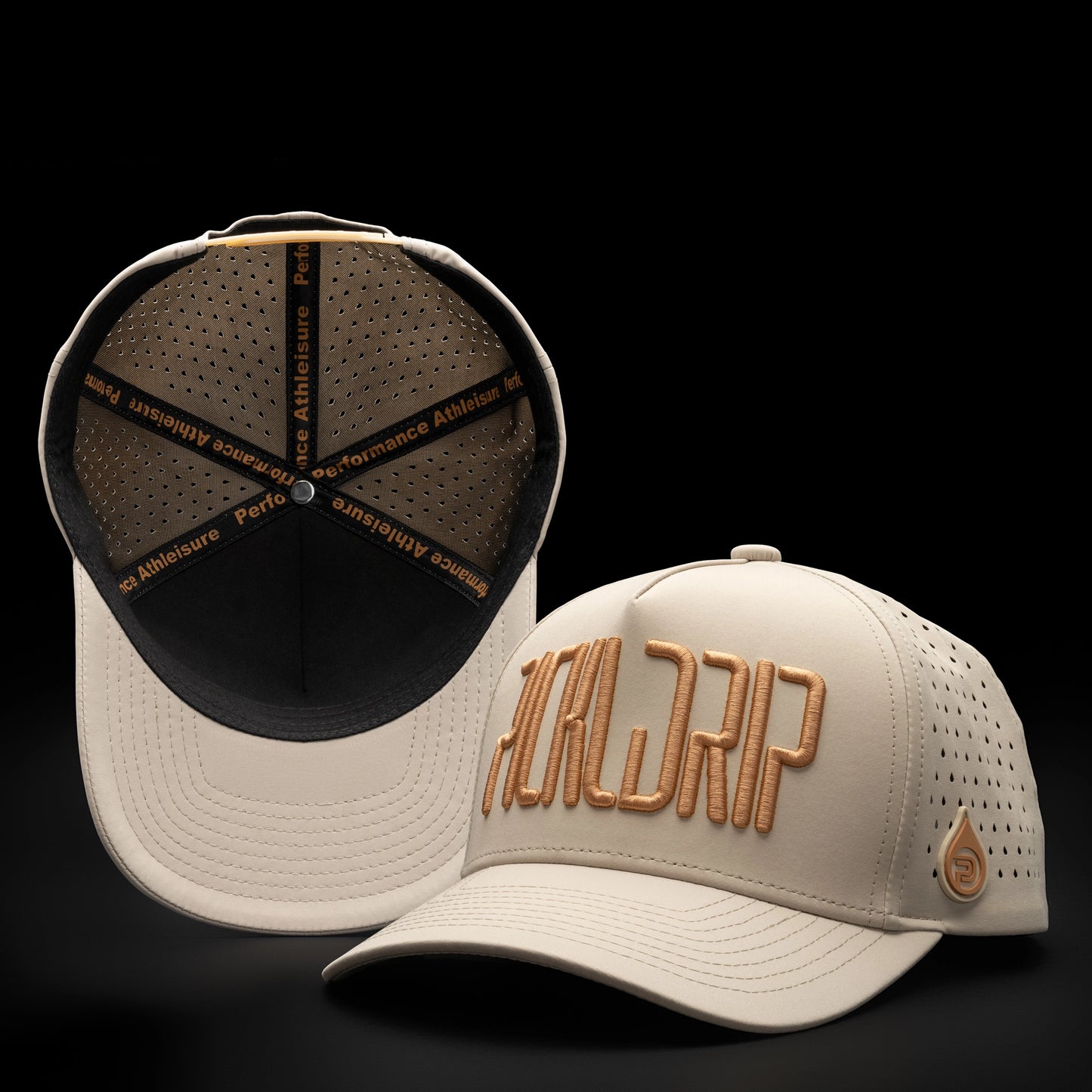 OG Drip Peanut Butter & Cream SnapBack Hat, Front side, Inside view