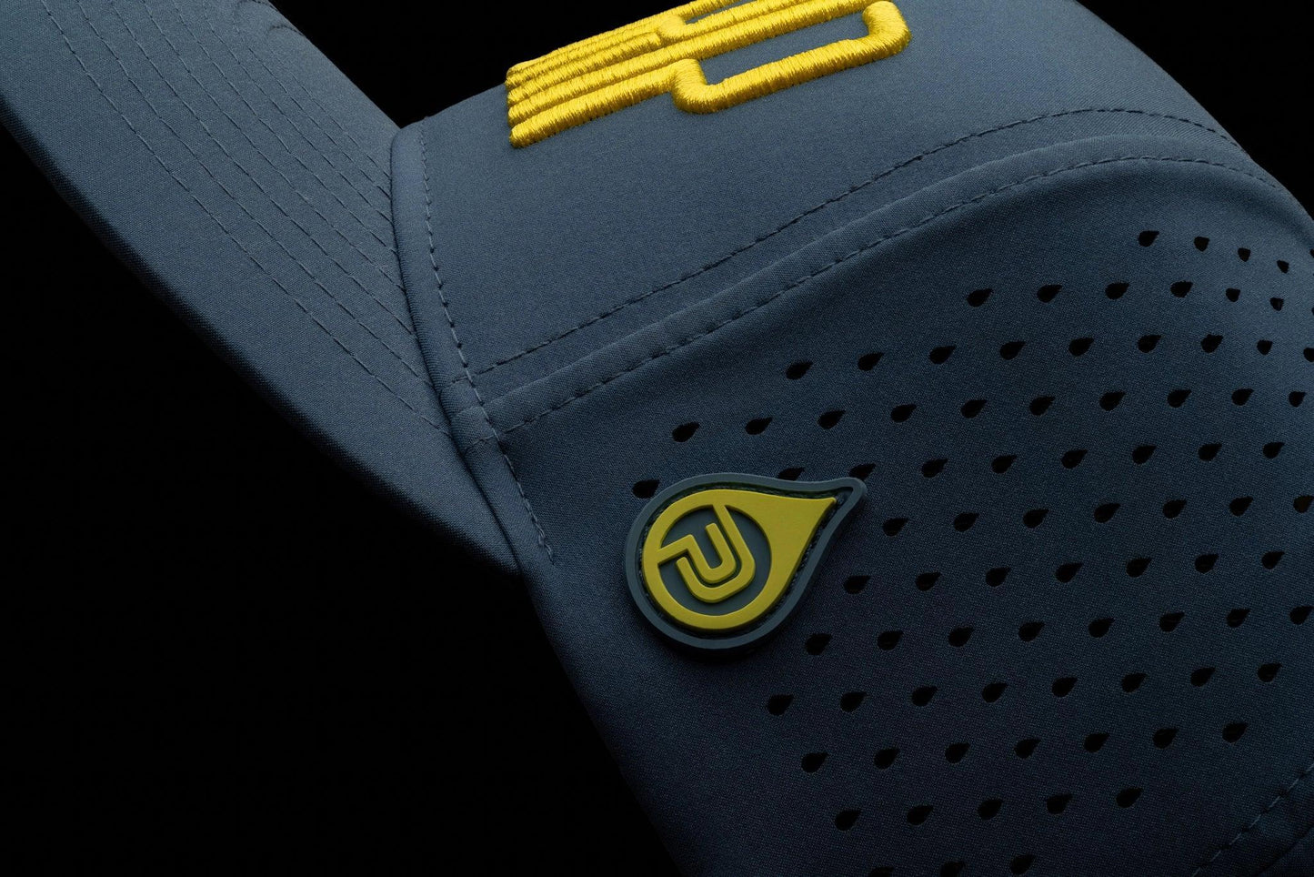 OG Drip Hyper Lime SnapBack Hat, Left side, Logo close-up