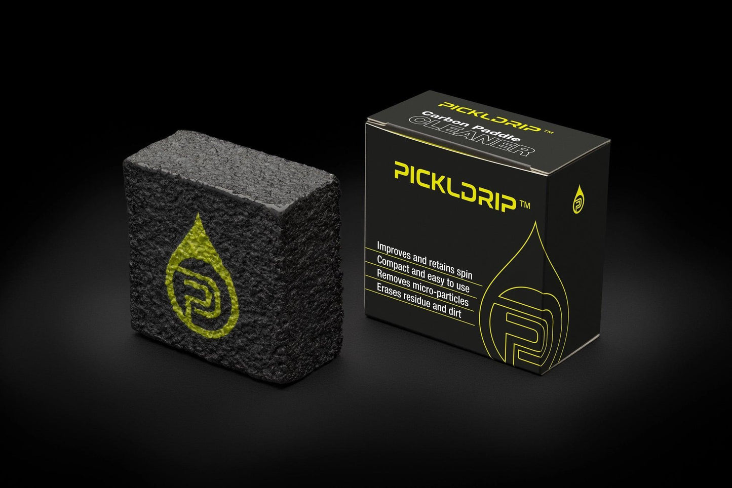 PicklClean Paddle Cleaner, Wide angle, Cleaner and Box, Front side
