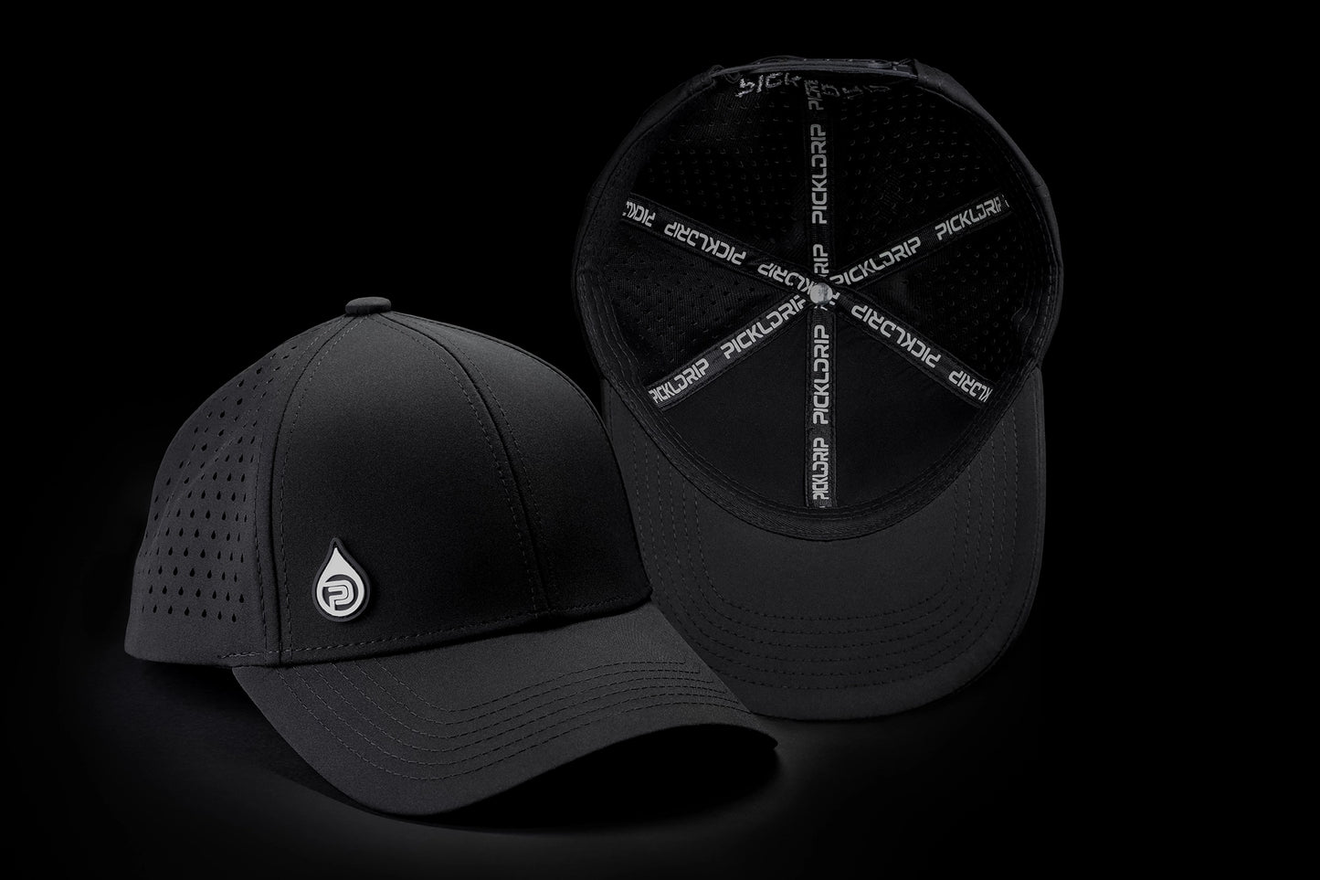 Blackout Drip Six-Panel SnapBack Hat